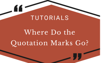 Placing Punctuation with Quotation Marks
