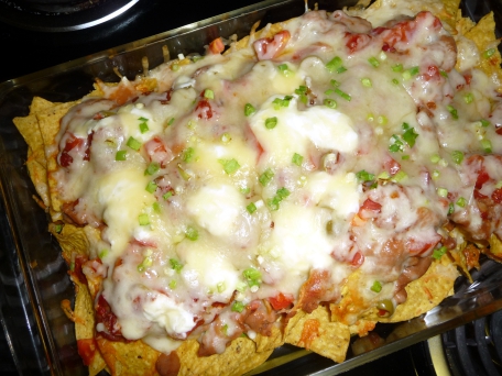 Vegetarian Nachos Grande Recipe - Barbara Casey