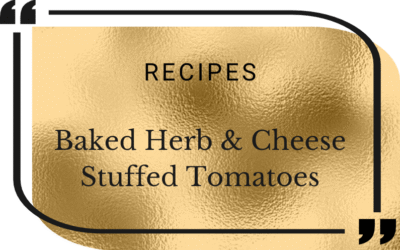 Baked Herb and Cheese Stuffed Tomatoes