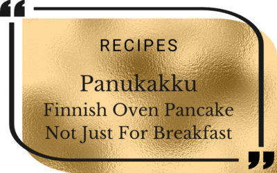 Pannukakku – Finnish Oven Pancake