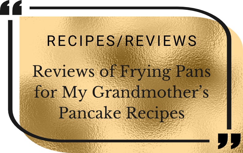 Pancake Frying Pans – Plett vs. Cast Iron